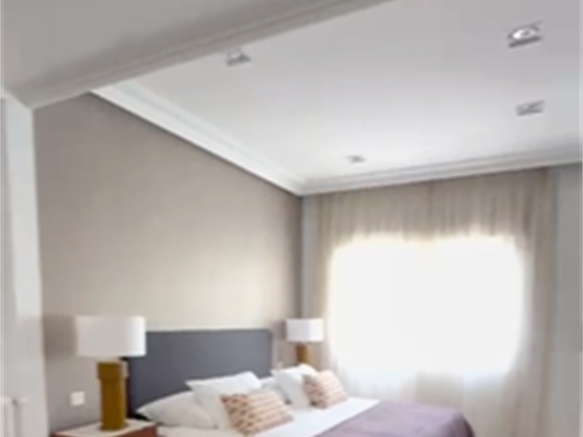 Interior reformado de una vivienda de inversión en Madrid